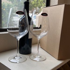 Riedel wine glasses